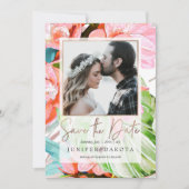 PixDezines Orchid Isle, Palms, Tropische Opslagdat Kaart (Voorkant)