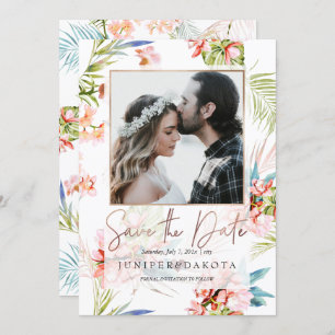 PixDezines Orchid Isle, Peach Orchid+Palms Kaart