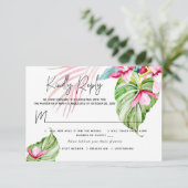 PixDezines Orchid Isle RSVP w Meal Pink (Staand voorkant)