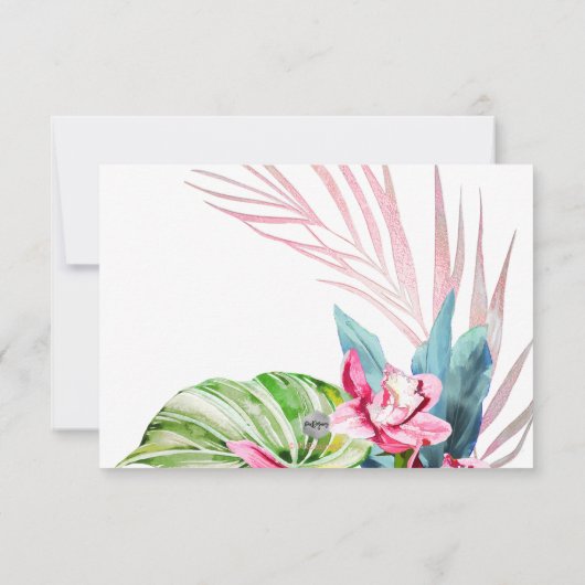 PixDezines Orchid Isle RSVP w Meal Pink (Achterkant)