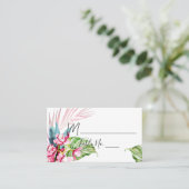 PixDezines Orchid Isle Watercolor Plaatskaarten Plaatskaartje (Staand voorkant)