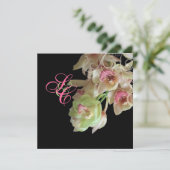 PixDezines Orchid + Vlaanderen voor sierdoeleinden Kaart (Staand voorkant)