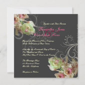 PixDezines Orchid + Vlaanderen voor sierdoeleinden Kaart (Achterkant)