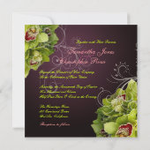 PixDezines Orchid + Vlaanderen voor sierdoeleinden Kaart (Achterkant)