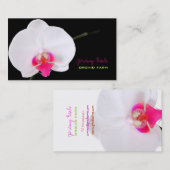 PixDezines orchidee/diy achtergrond kleur♥♥♥ Visitekaartje (Voorkant / Achterkant)
