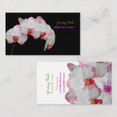 PixDezines orchidee/diy achtergrond kleur♥♥♥ Visitekaartje (Voorkant / Achterkant)