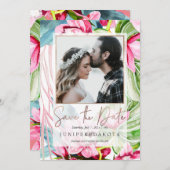 PixDezines Orchidee Isle, Palmen, Tropische bewaar Kaart (Voorkant / Achterkant)