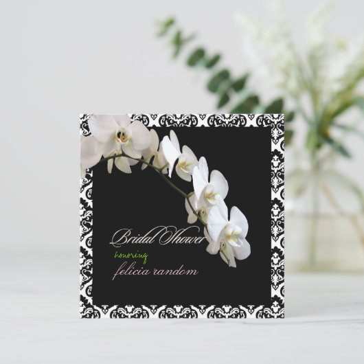 PixDezines orchideeën/phalaenopsis Kaart (Staand voorkant)