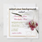 PixDezines orchideeën/phalaenopsis Kaart (Achterkant)