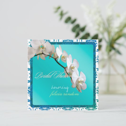 PixDezines orchideeën/phalaenopsis Kaart (Staand voorkant)