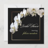 PixDezines orchideeën/phalaenopsis Kaart (Achterkant)