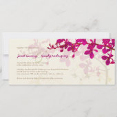 PixDezines orchideeën/renanthera Kaart (Achterkant)