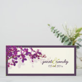 PixDezines orchideeën/renanthera Kaart (Staand voorkant)