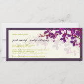 PixDezines orchideeën/renanthera Kaart (Achterkant)