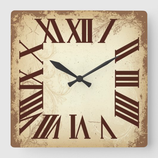 PixDezines oude Engelse klok (Voorkant)