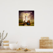 PixDezines Our Lady of Fatima Poster (Keuken)