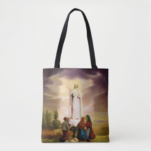 PixDezines Our Lady of Fatima Tote Bag (Voorkant)
