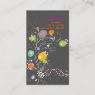 PixDezines paardenbloemen+liefde vogels ♥♥♥♥ Visitekaartje