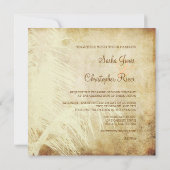 PixDezines  PALM/FAUX PARCHMENT/DIY FONTS Kaart (Achterkant)