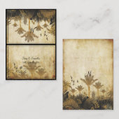 PixDezines  palm/tent plaatskaart Plaatskaartje (Voorkant / Achterkant)