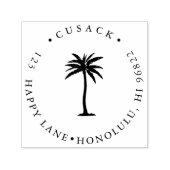 PixDezines palmboom Zelfinktende Stempel (Design)