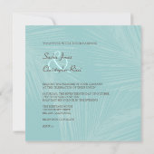 PixDezines palmschijfjes silhouet/DIY-kleuren Kaart (Achterkant)