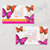 PixDezines Papillon/mitswa plaatskaarten Plaatskaartje (Voorkant / Achterkant)