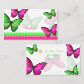 PixDezines Papillon/mitzvah-plaatskaarten Plaatskaartje (Voorkant / Achterkant)