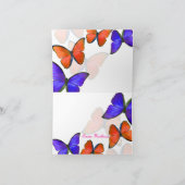 PixDezines Papillon, Thank You Bedankkaart (Binnen)