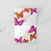 PixDezines Papillon, Thank You Bedankkaart (Binnen)