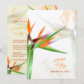 PixDezines PARADIJSVOGEL/DIY Achtergrondkleur Kaart (Voorkant / Achterkant)