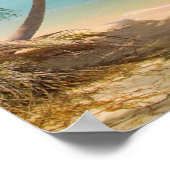 PixDezines Paradise/Panoramisch Uitzicht Tropical  Poster (Hoek)