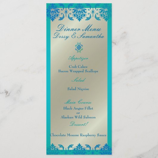PixDezines pauock blue vendome damask, Menu (Voorkant)