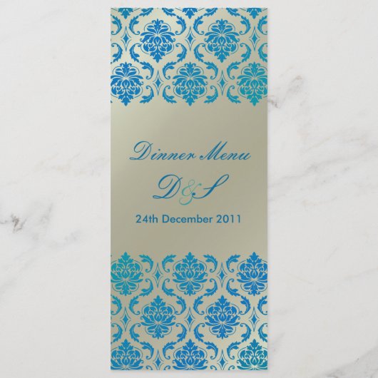 PixDezines pauock blue vendome damask, Menu (Achterkant)