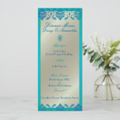 PixDezines pauock blue vendome damask, Menu (Staand voorkant)