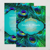 PixDezines pauock+cheetah/zoete zestien Kaart (Voorkant / Achterkant)