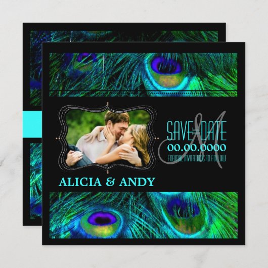 PixDezines pauock/diy events+background Save The Date (Voorkant / Achterkant)