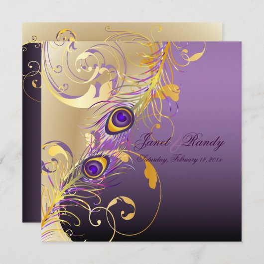 PixDezines pauock pizzazz filigree+swirls/DIY Kaart (Voorkant / Achterkant)