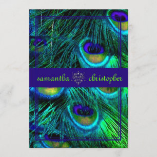 PixDezines pauock veren/aqua/turquoise Kaart