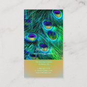 PixDezines pauock vether/psychedelic Visitekaartje (Achterkant)