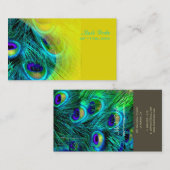 PixDezines pauock vether/psychedelic Visitekaartje (Voorkant / Achterkant)