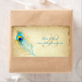 PixDezines pauw/DIY achtergrond kleur Etiket (Insitu)