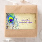 PixDezines pauw/DIY achtergrond kleur Etiket (Insitu)