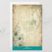 PixDezines  pauw, SEO/DIY-kleur Briefpapier (Voorkant / Achterkant)