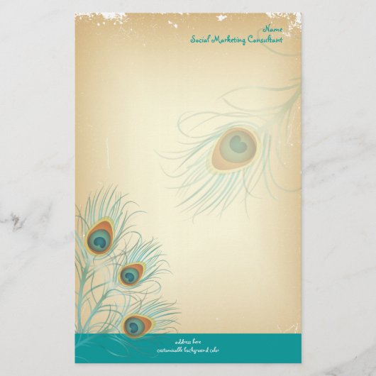 PixDezines  pauw, SEO/DIY-kleur Briefpapier (Voorkant)