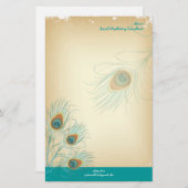 PixDezines  pauw, SEO/DIY-kleur Briefpapier (Voorkant / Achterkant)