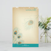 PixDezines  pauw, SEO/DIY-kleur Briefpapier (Staand voorkant)