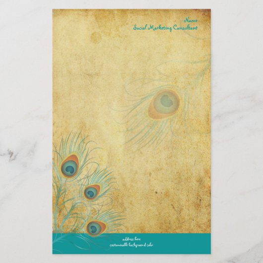 PixDezines  pauw, SEO/DIY-kleur Briefpapier (Voorkant)