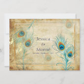 PixDezines pauw-veren/DIY-kleuren Kaart (Voorkant)