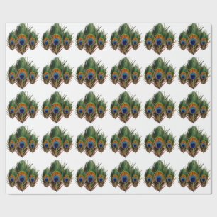 PixDezines pauwenveer/doe-het-zelf achtergrond Cadeaupapier